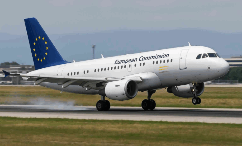 EC president’s plane hit by suspected Russian GPS blocking attack